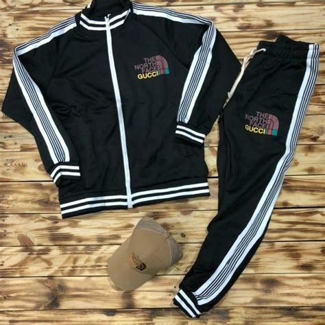 gucci north face tracksuit|north face gucci coat.